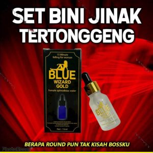 Bluewizard gold peransang wanita (2)